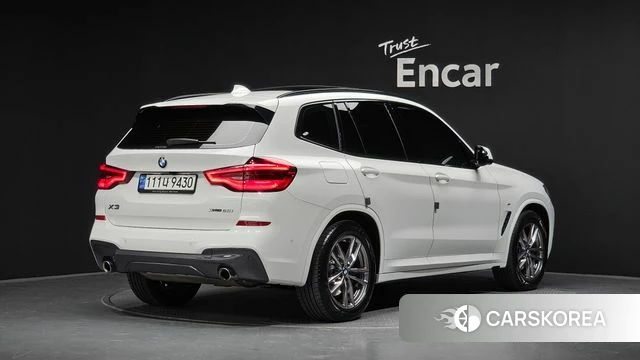 BMW X3 (G01) 2021 Белый из Кореи