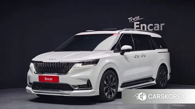 Kia Carnival 4th generation 2021 Белый из Кореи