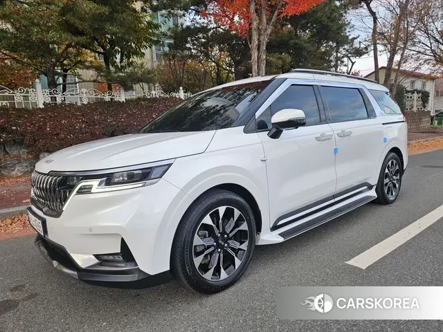 Kia Carnival 4th generation 2021 Белый из Кореи