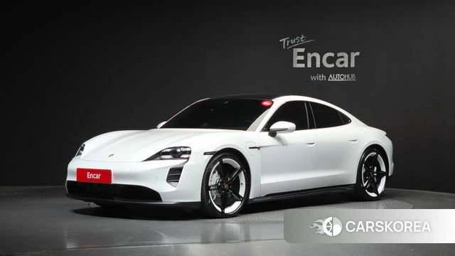 Porsche Taycan 2023 Белый из Кореи