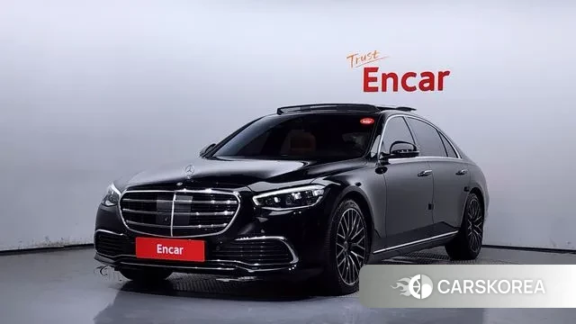 Mercedes-Benz S-Class W223 2023 Черный из Кореи