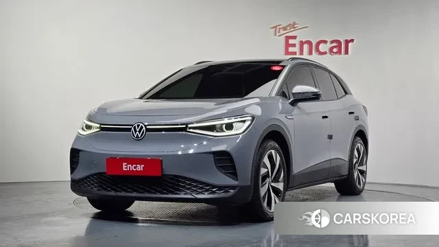 Volkswagen ID.4 2023 Серебристо-серый из Кореи