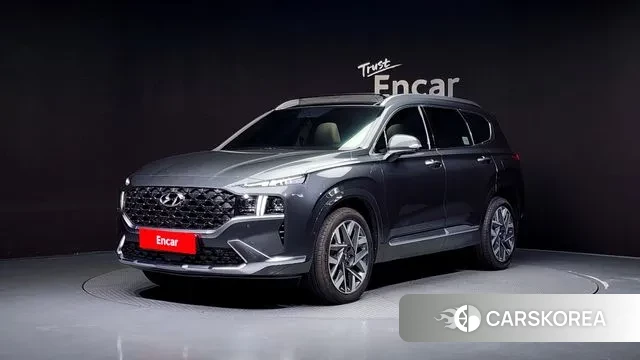 Hyundai The New Santa Fe 2020 Серый из Кореи