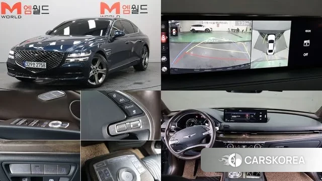 Genesis G80 (RG3) 2020 Синий из Кореи