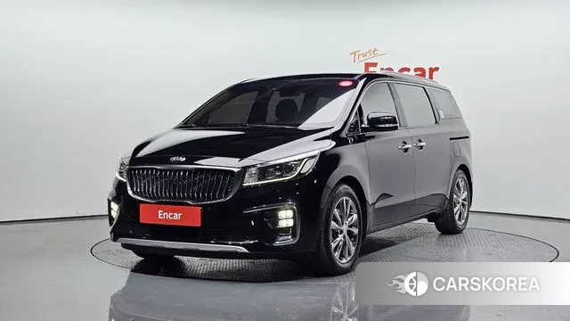 Kia The New Carnival 2018 Черный из Кореи