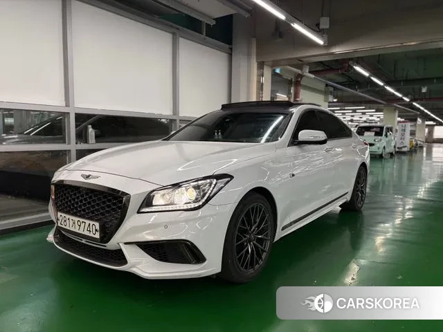Genesis G80 2018 Белый из Кореи