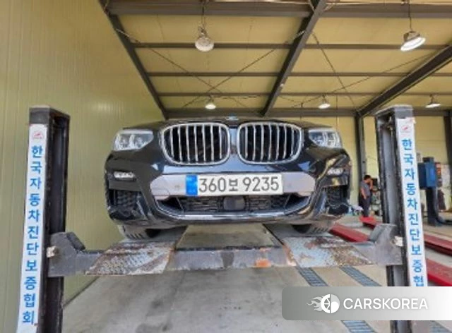 BMW X4 (G02) 2021 Черный из Кореи