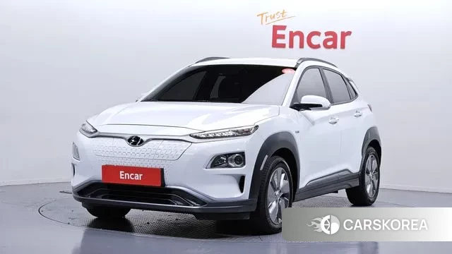 Hyundai Kona Electric 2020 Белый из Кореи