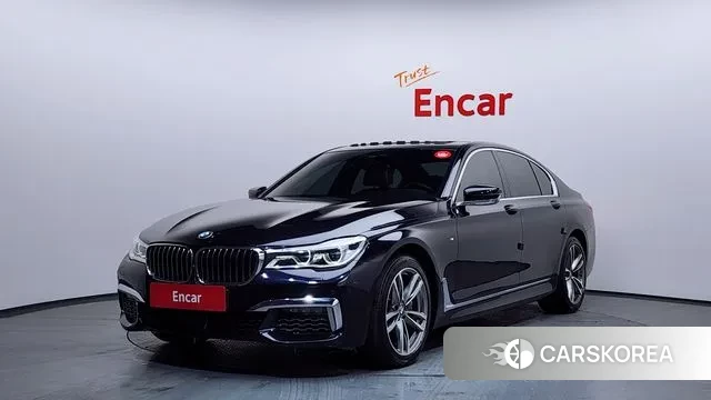 BMW 7 Series (G11) 2019 Черный из Кореи