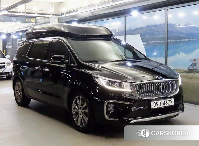 Kia The New Carnival 2018 Черный из Кореи