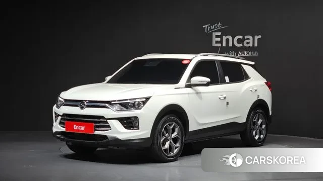 Ssangyong Beautiful Korando 2021 Белый из Кореи