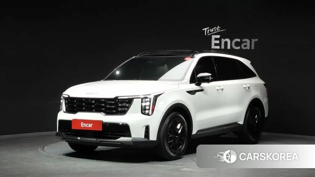 Kia The New Sorento 4th Generation 2024 Белый из Кореи