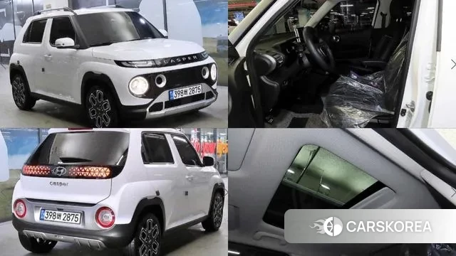 Hyundai Casper 2022 Белый из Кореи