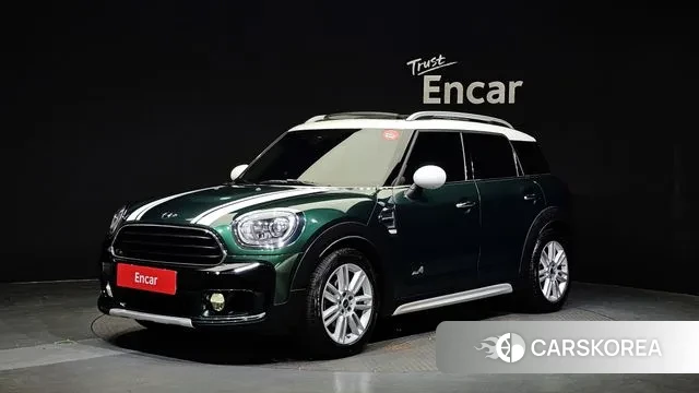 Mini Cooper D Countryman 2018 Зеленый из Кореи