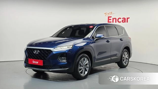 Hyundai Santa Fe TM 2019 Синий из Кореи