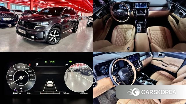Kia Sorento 4th Generation 2020 Серый из Кореи