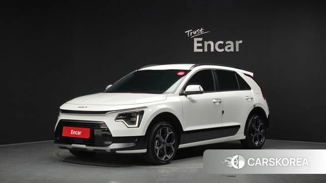 Kia Di Ol Nu Niro 2024 Белый из Кореи