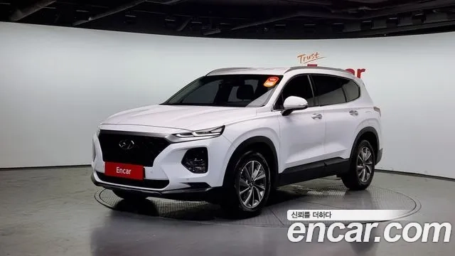Hyundai Santa Fe TM 2018 Белый из Кореи