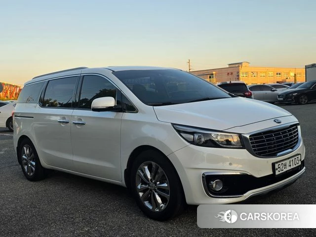 Kia All New Carnival 2018 Белый из Кореи