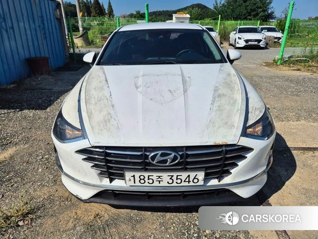 Hyundai Sonata (DN8) 2019 Белый из Кореи