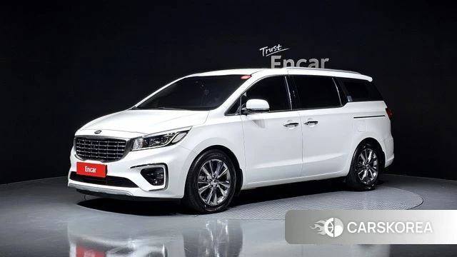 Kia The New Carnival 2019 Белый из Кореи