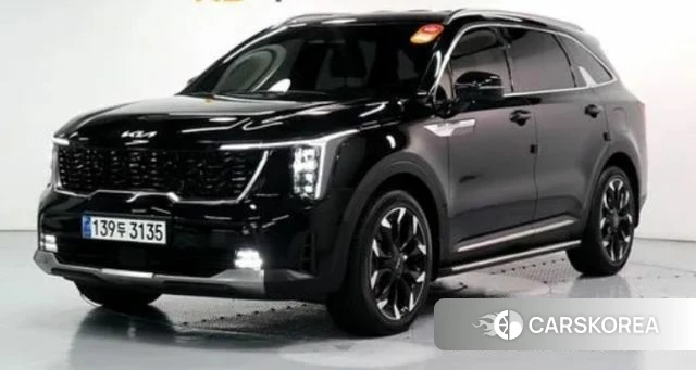 Kia The New Sorento 4th Generation 2023 Черный из Кореи