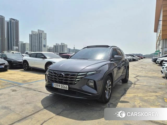 Hyundai Tucson Hybrid (NX4) 2020 Серый из Кореи