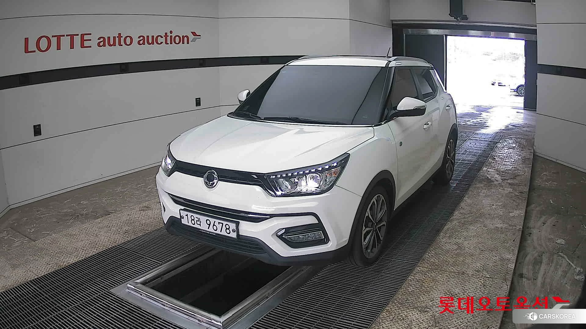 SsangYong Tivoli 2018 Белый из Кореи