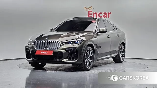 BMW X6 (G06) 2022 Песочный из Кореи