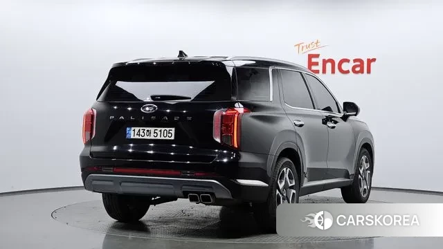 Hyundai The New Palisade 2023 Черный из Кореи