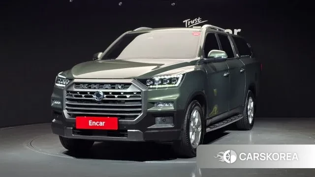 Ssangyong The New Rexton Sports Cannes 2024 Синий нефрит из Кореи