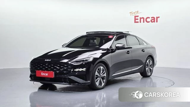 Kia K8 Hybrid 2022 Черный из Кореи