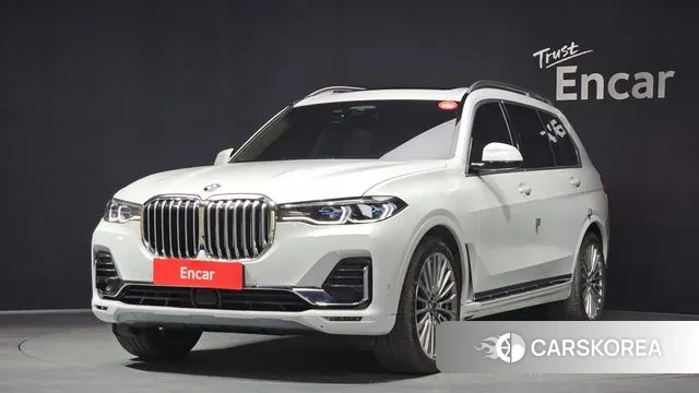 BMW X7 (G07) 2020 Белый из Кореи