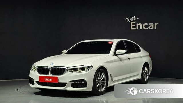 BMW 5 Series (G30) 2018 Белый из Кореи