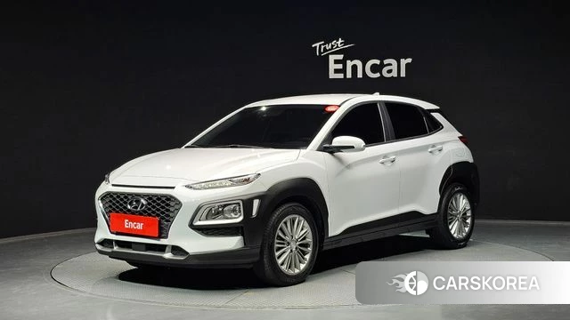 Hyundai Kona 2019 Белый из Кореи