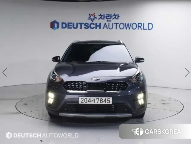 Kia The New Niro 2019 Серебристо-серый из Кореи