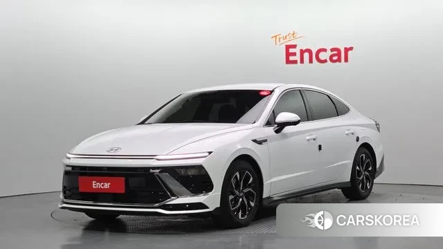 Hyundai Sonata D Edge (DN8) 2024 Белый из Кореи