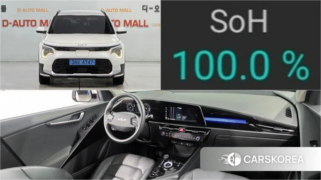 Kia Di All New Niro EV 2022 Белый из Кореи