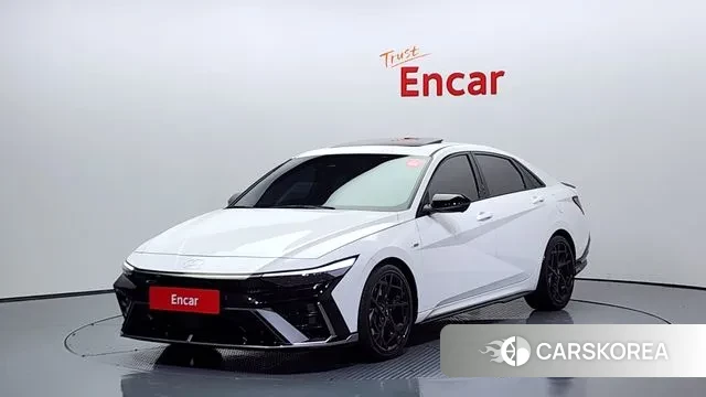 Hyundai The New Avante (CN7) 2024 Белый из Кореи