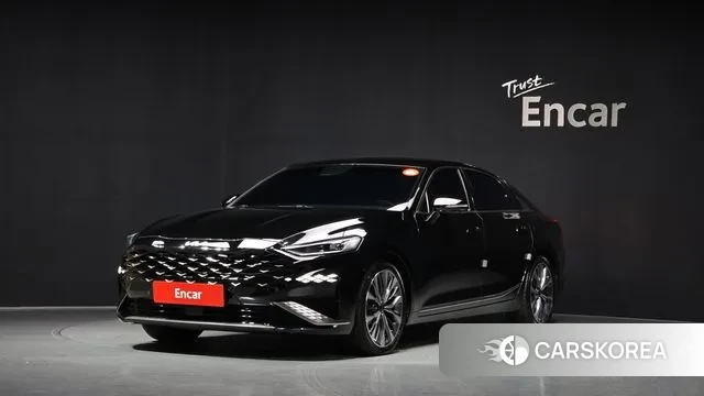 Kia K8 2021 Черный из Кореи