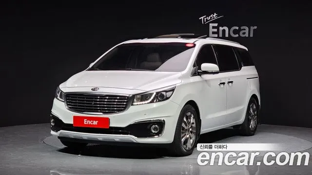Kia All New Carnival 2018 Белый из Кореи