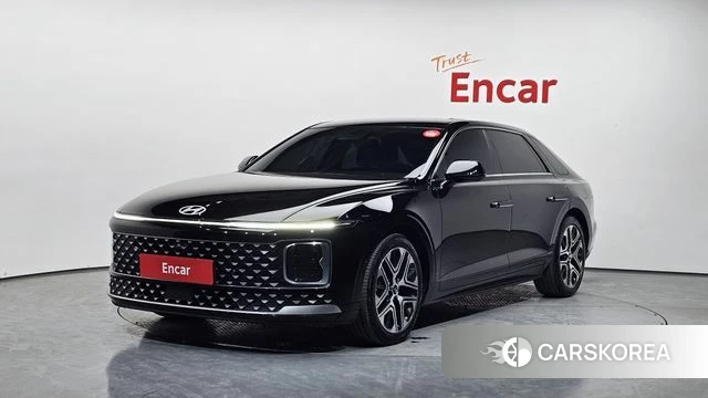 Hyundai Grandeur (GN7) 2023 Черный из Кореи