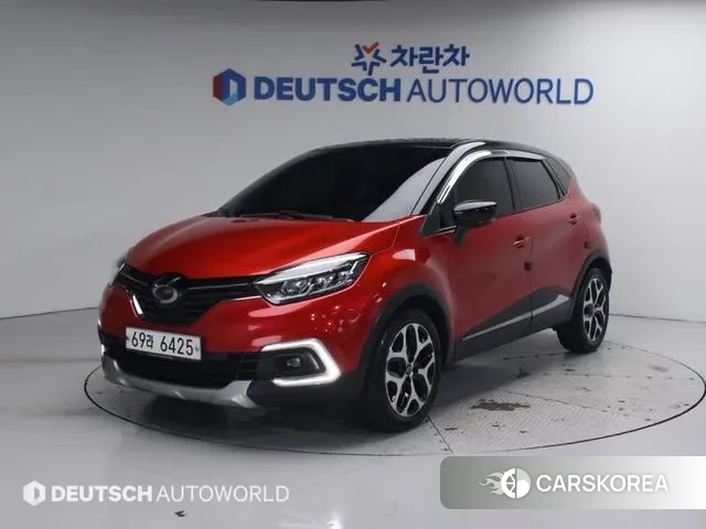 Renault Korea (Samsung) New QM3 2018 Красный из Кореи