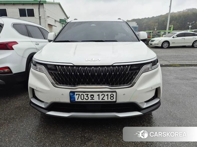Kia Carnival 4th generation 2023 Белый из Кореи