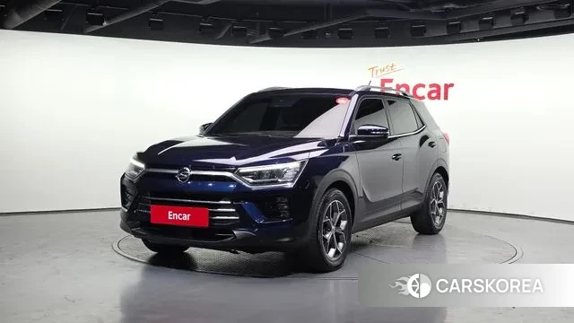 Ssangyong Beautiful Korando 2019 Синий из Кореи