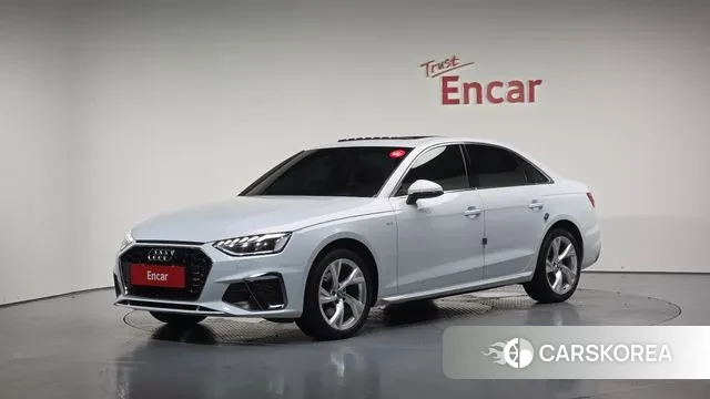 Audi A4 (B9) 2020 Белый из Кореи