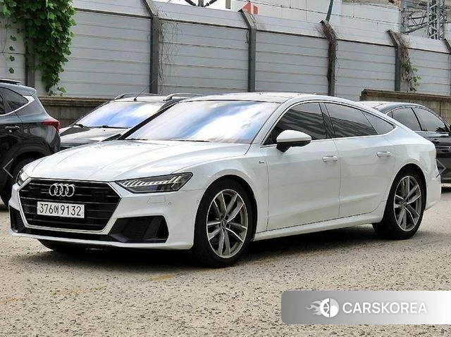 Audi A7 (4K) 2020 Белый из Кореи