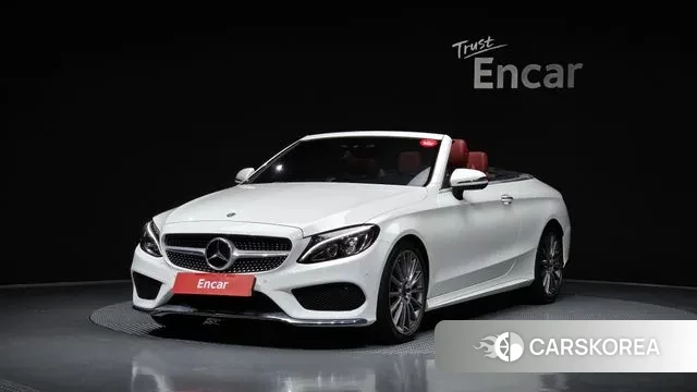 Mercedes-Benz C-Class W205 2018 Белый из Кореи