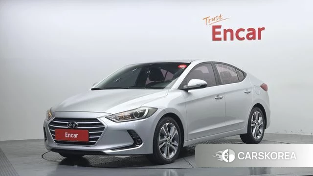 Hyundai Avante AD 2018 Серебряный из Кореи