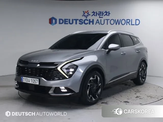 Kia Sportage 5th Generation 2022 Серебристо-серый из Кореи